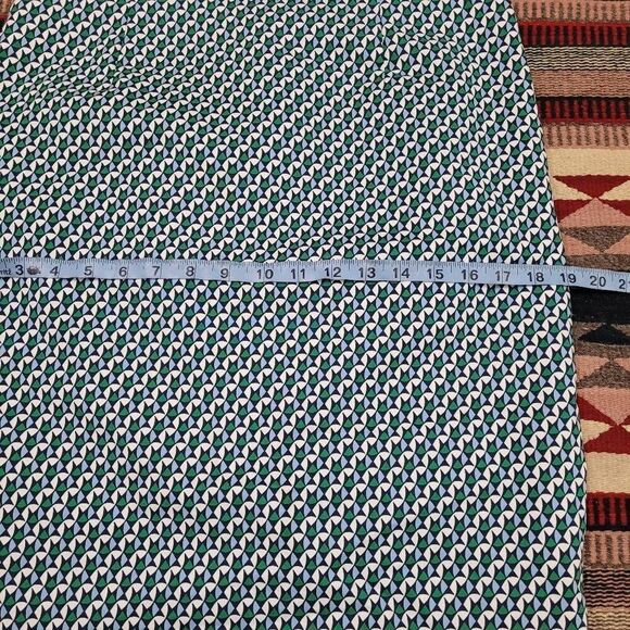 Boden Blue and White Midi Skirt - Picture 6 of 7